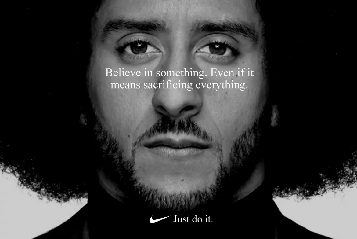 mike kaepernick advert